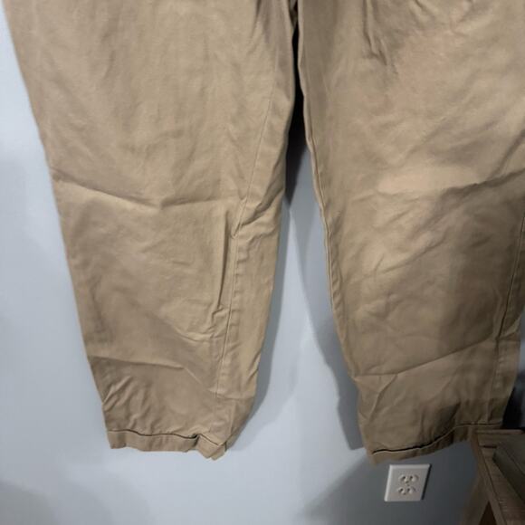 Banana Republic Khaki Tan Chinos Dress Pants Men’s Size 33 x 30 100% Cotton - Picture 4 of 9
